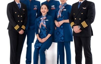Air India Express new uniforms for its cabin crew and frontline staff