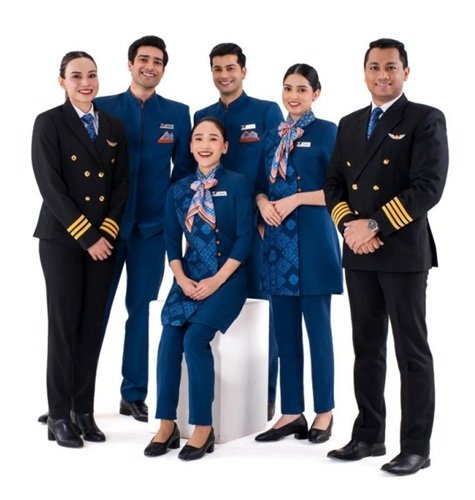 Air India Express new uniforms for its cabin crew and frontline staff